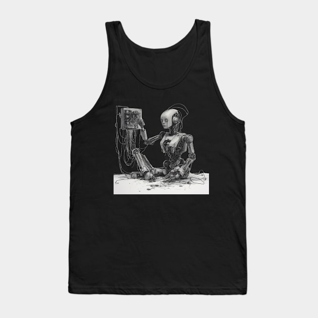 Time Makes all Absolute Tank Top by JonHale